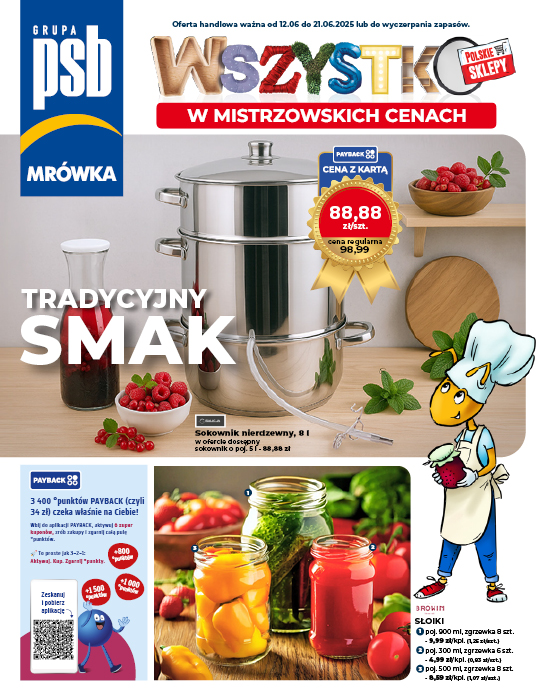 gazetka promocyjna psb mrowka
